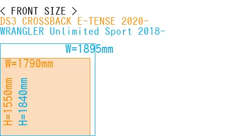 #DS3 CROSSBACK E-TENSE 2020- + WRANGLER Unlimited Sport 2018-